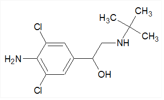 盐酸克伦特罗结构简式